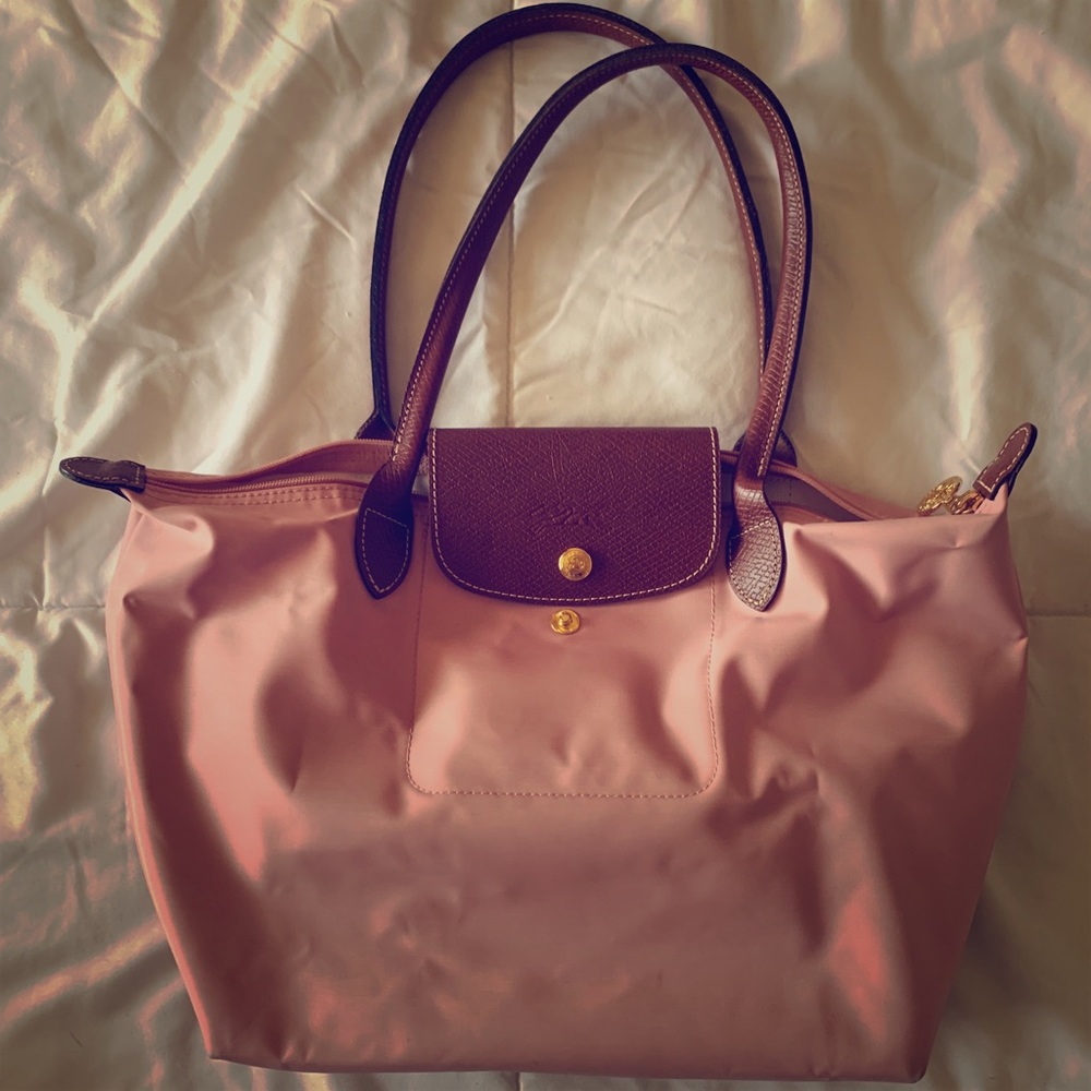Longchamp authentic blush small size like new